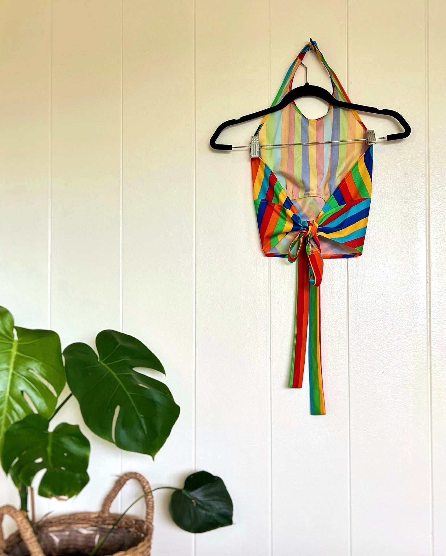 Vtg Rainbow Magic 2pc Skirt Set