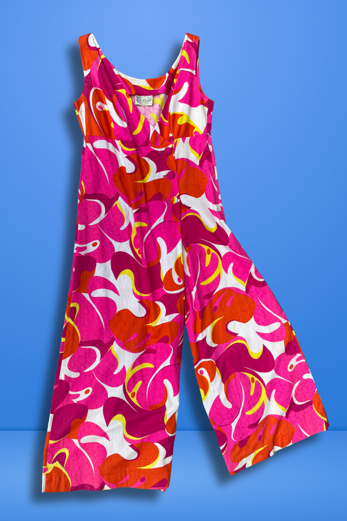 ʻAkala 1960s Palazzo Jumpsuit